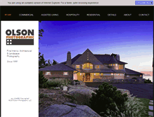 Tablet Screenshot of olsonphotographic.com